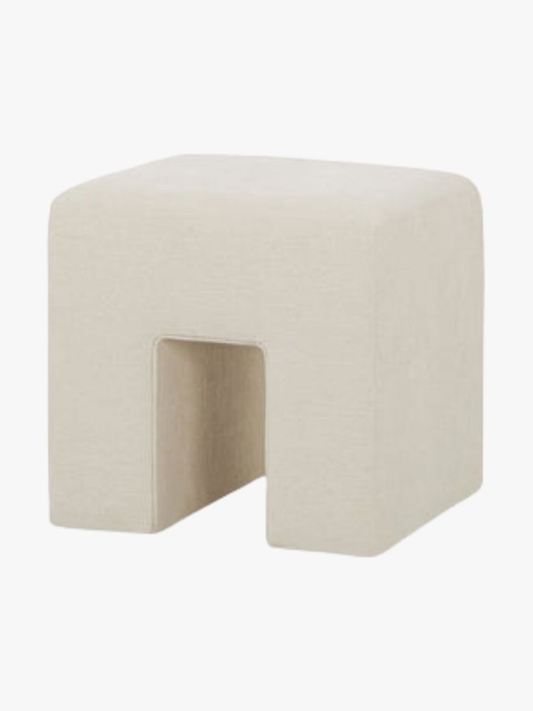 Image may contain Furniture Mailbox and Ottoman