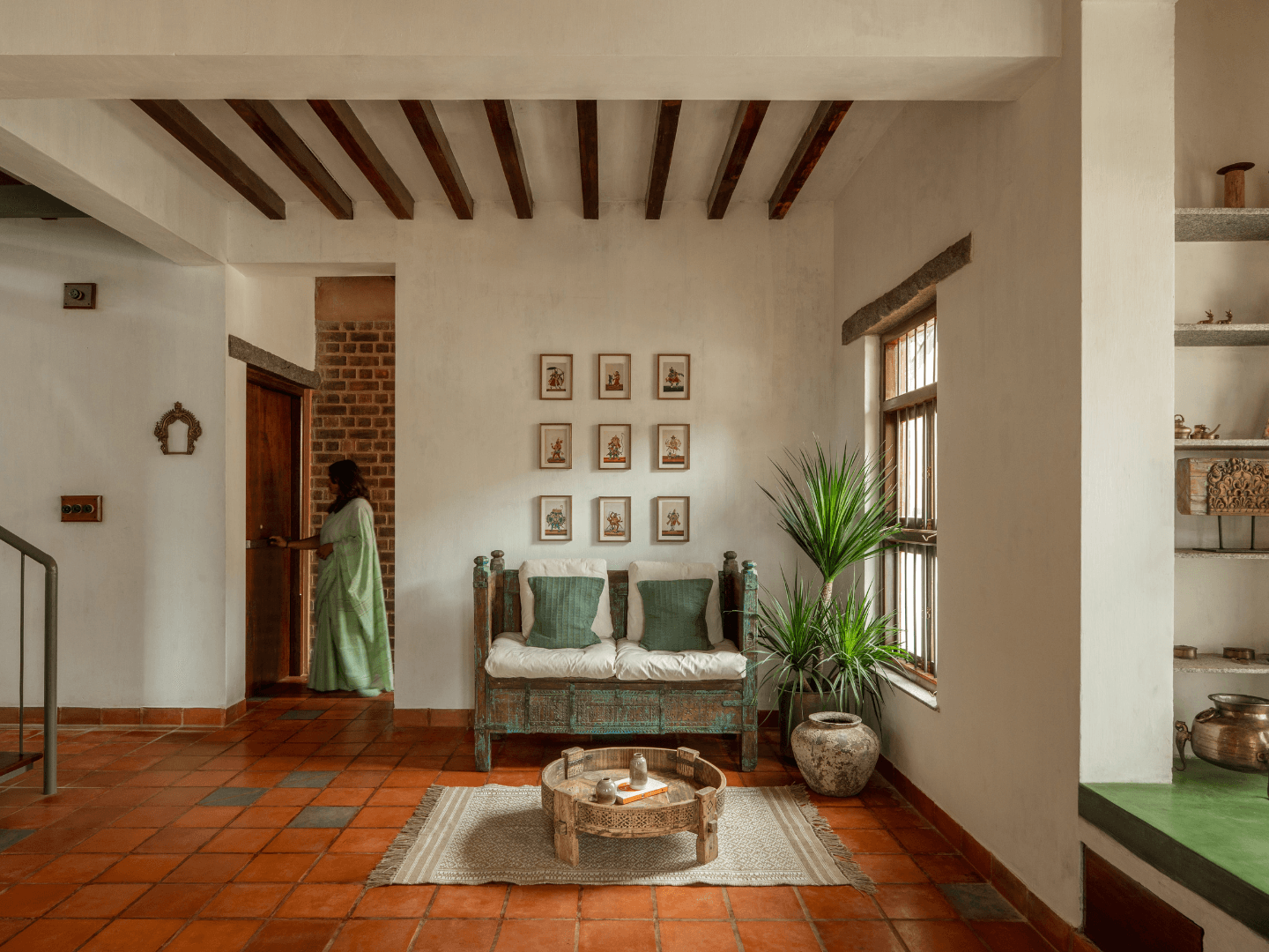 In Coimbatore, India, This Home Reimagines Tamil Architecture&-One Terraced Roof At a Time